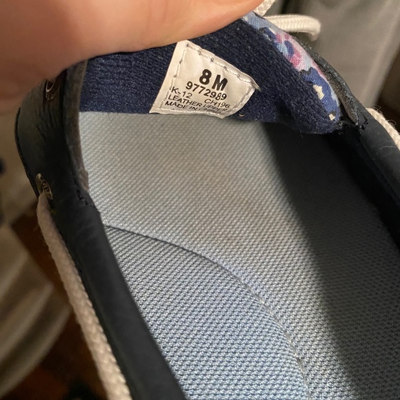 navy floral sperrys - Picture 3 of 3